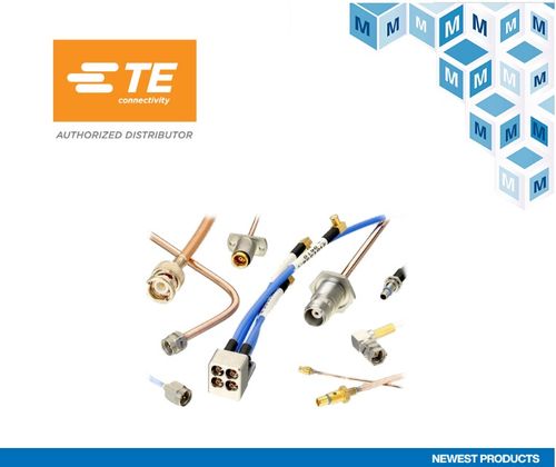 贸泽开售te ep sma 27ghz连接器和电缆组件产品组合